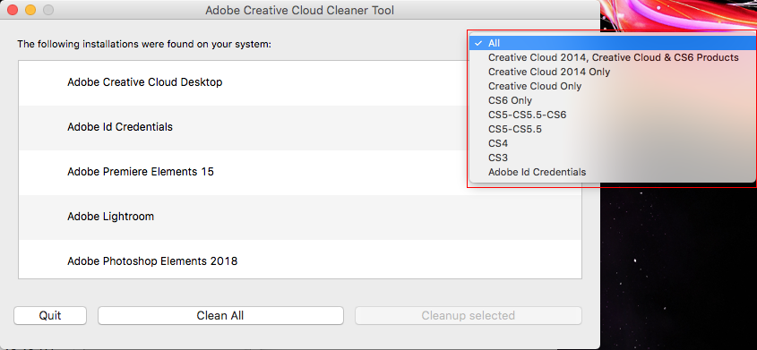 “adobe application manager utilities” is not optimized for your mac and needs to be updated.